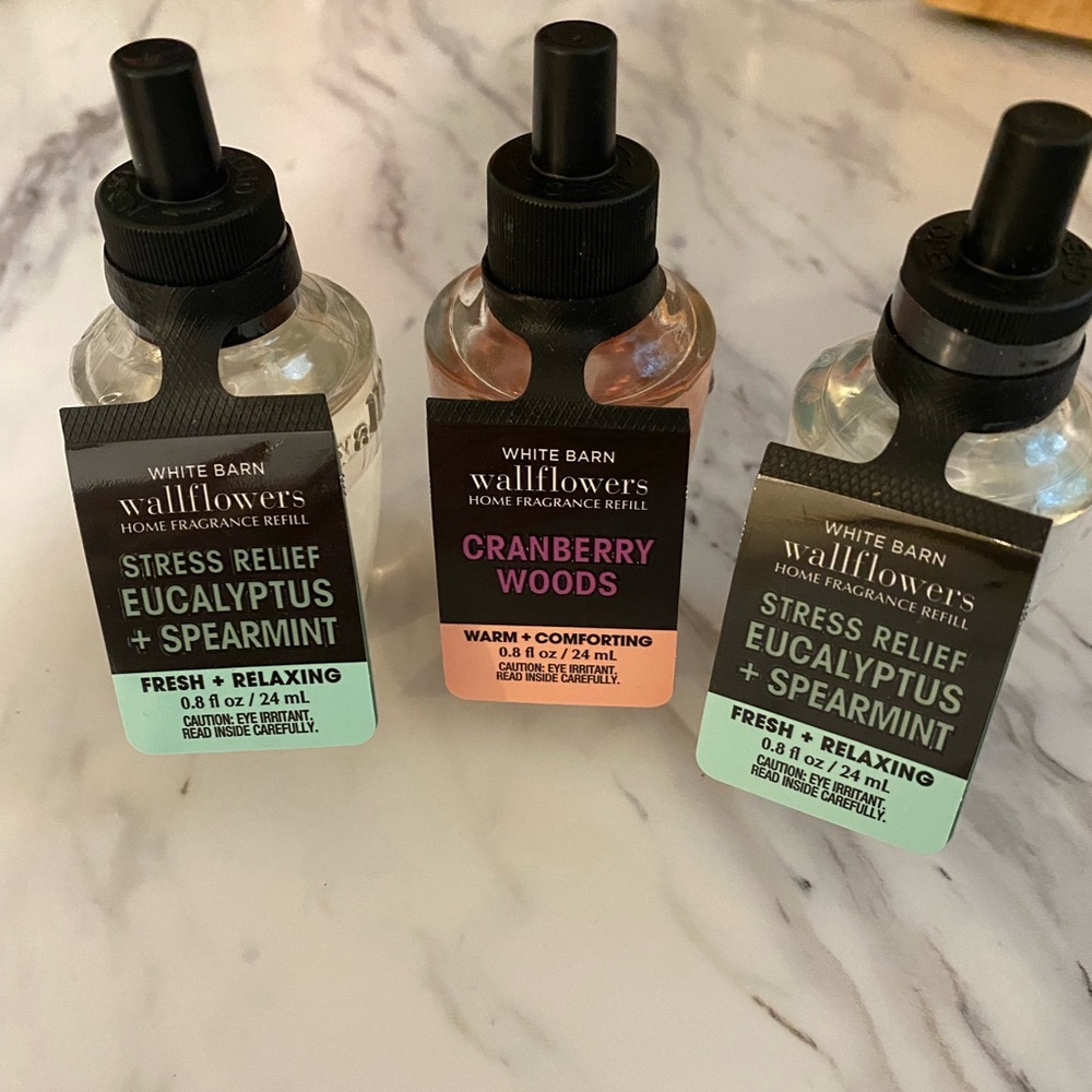 Three bath and body wallflowers, brand new!